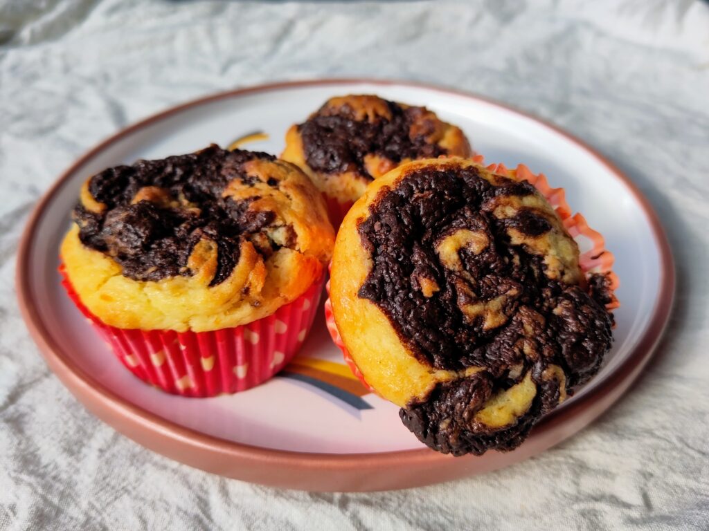 Orangen-Marmor-Muffins